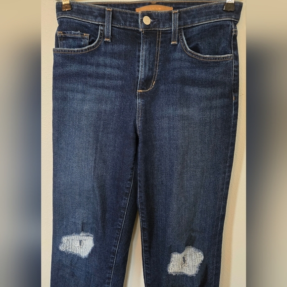 Joe's Jeans Distressed Straight Leg Jeans Size 25 - Picture 3 of 6